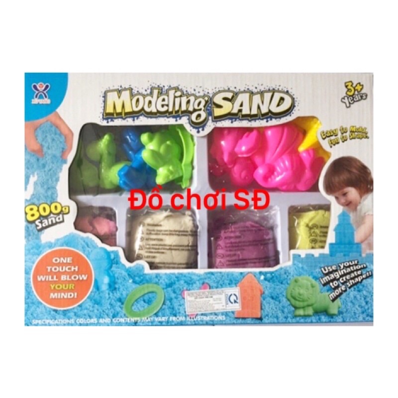 Cát động lực - 4 màu cát