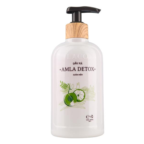 [Ngăn ngừa tóc gãy rụng - chắc khỏe] Dầu Xả Amla Detox - Chai 300ml