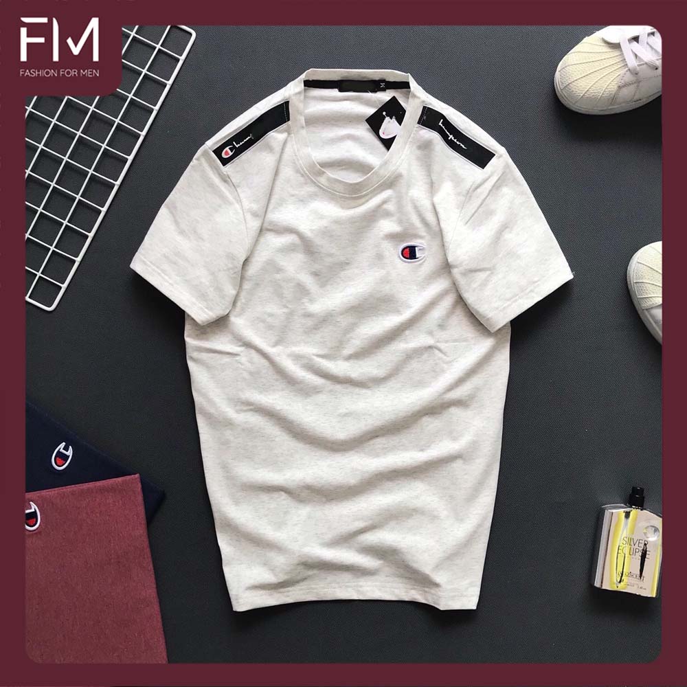 Áo thun nam tay ngắn cổ tròn sọc vai thời trang – formen shop – fmps082