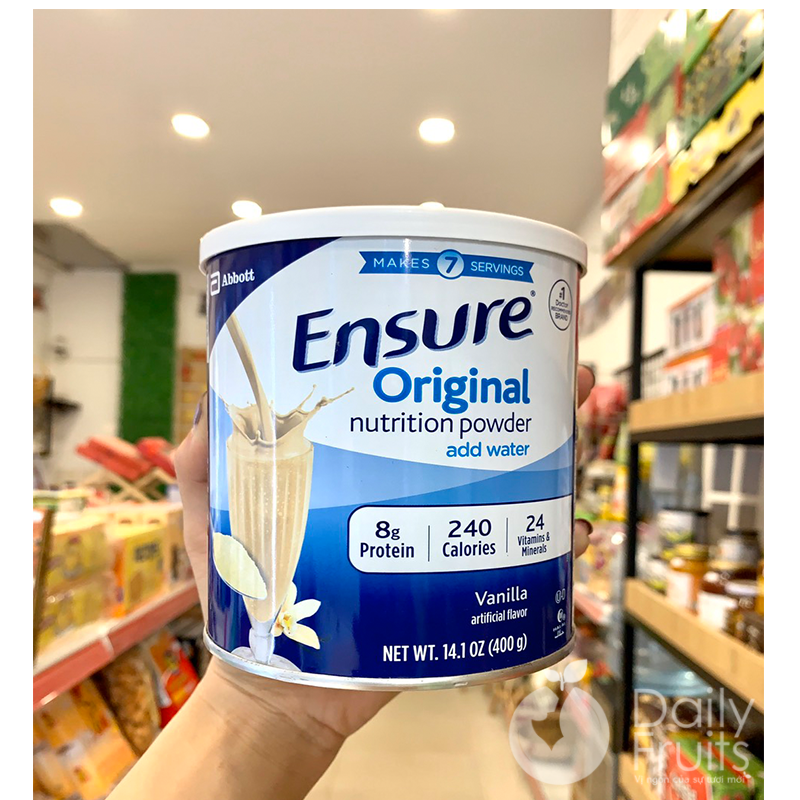 Sữa Bột Ensure Mỹ Original Nutrition Powder 397g Nhập Mỹ