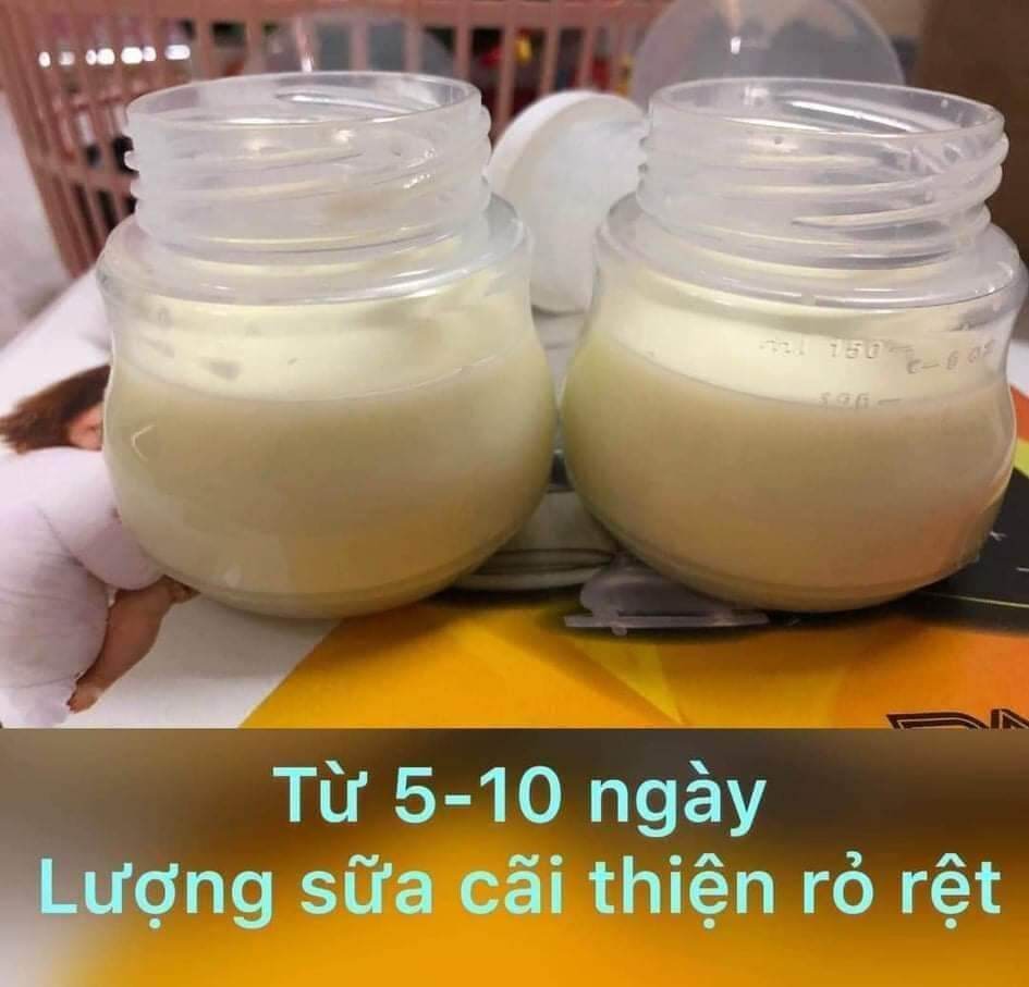ngũ cốc lợi sữa lạc lạc đặc biệt cho mẹ sau sinh ít sữa, sữa loãng kèm quà tặng 2