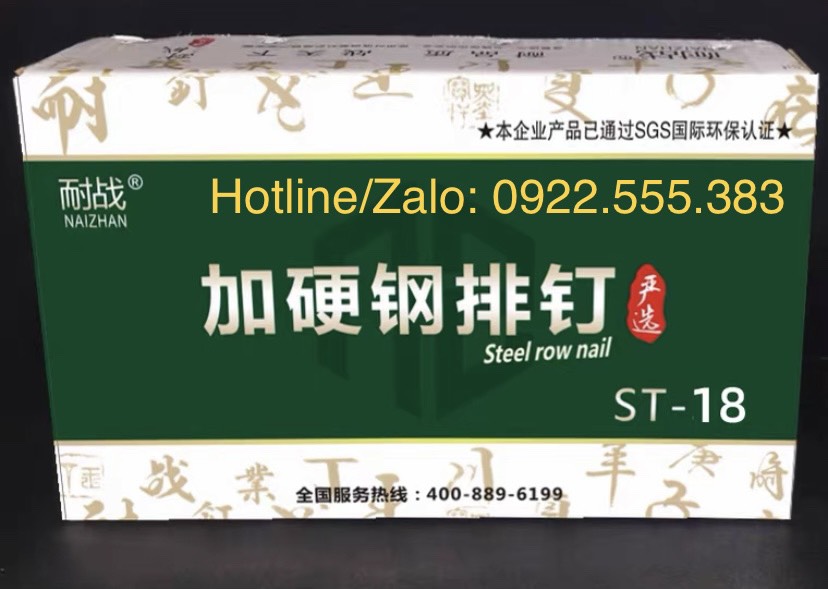 Đinh betong st18 dùng cho súng bắn đinh điện st18, búa đóng đinh st18, súng hơi st38, st64