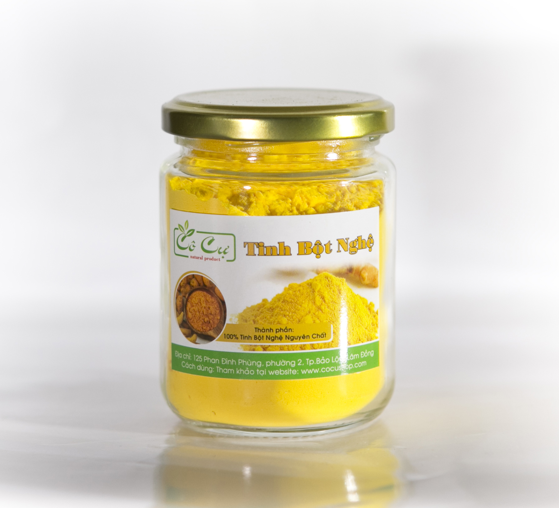 Tinh Bột Nghệ Nguyên Chất Cô Cự 100g