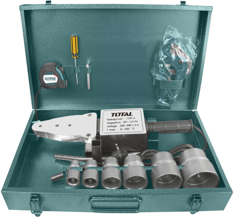63mm máy hàn ống nhựa 1500w total tt328151