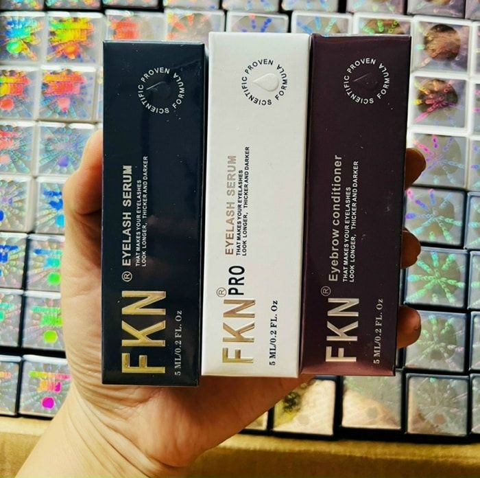 Serum dưỡng mọc mi mọc lông mày KFN chính hãng - Khangkhangbeauty