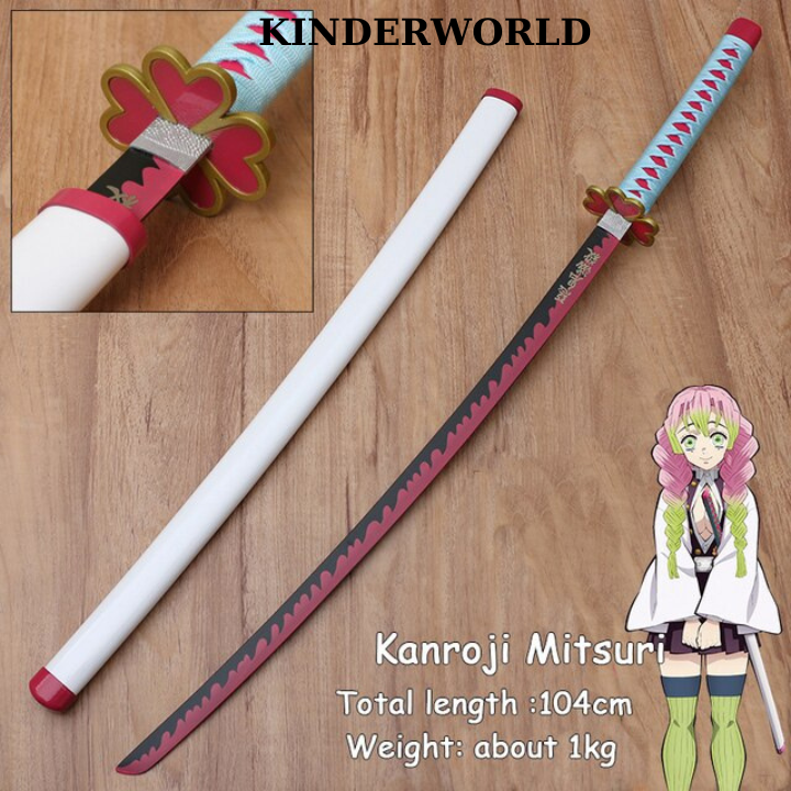 [Hoàn tiền 10%][ TẶNG QUÀ + FREESHIP ] Mô hình Kiếm Gỗ Kimetsu No Yaiba Luyến Trụ - Kiếm Thanh Gươm Diệt Quỷ , Demon Slayer Katana ,Kiếm Gỗ 1m / Kiếm nhật katana có đầy đủ các trụ phiên bản anime( lưỡi kiếm bằng gỗ )