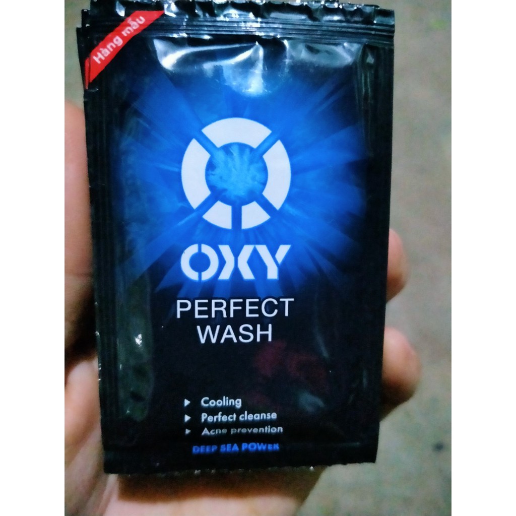 20 gói sữa rửa mặt Oxy