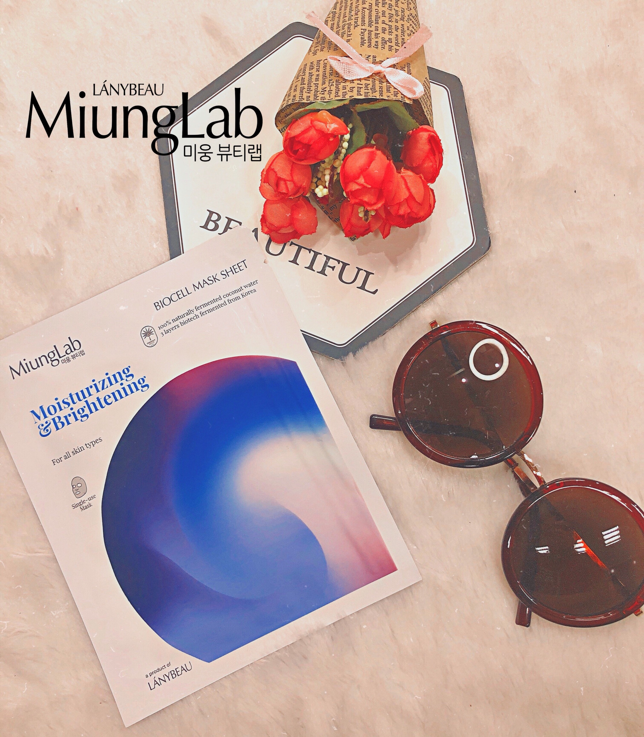 [HCM]Mặt Nạ MIUNG LAB Tinh Chất Bơ&Lựu Phiên Bản Mới (Combo 5 miếng)