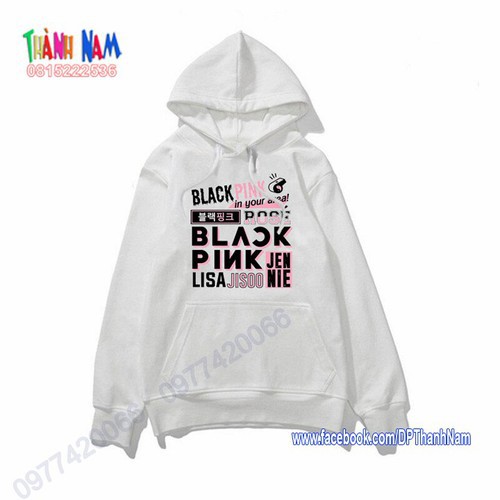 Áo Hoodie Blackpink, Áo Thu Đông Blackpink