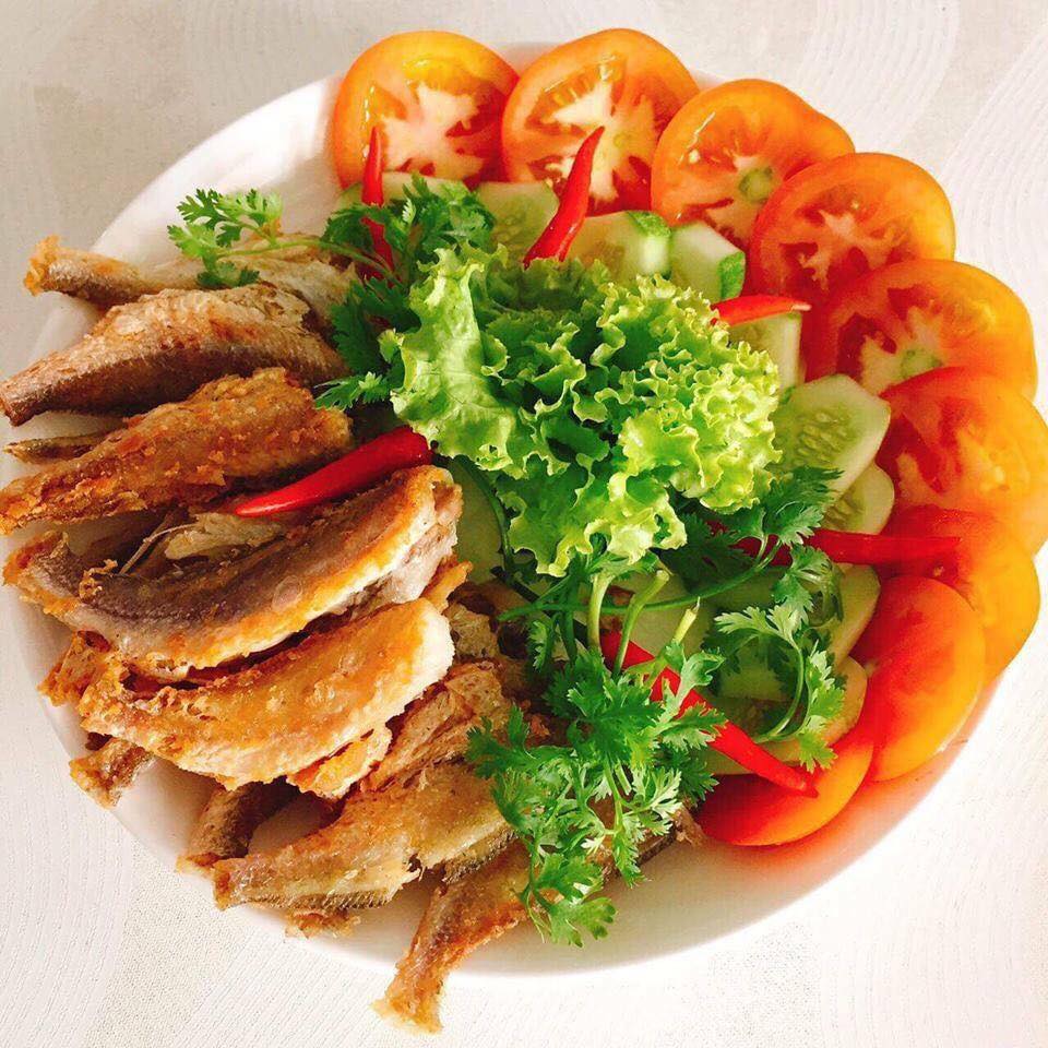 Khô cá đù 1 nắng nguyên con loại i gói 500g