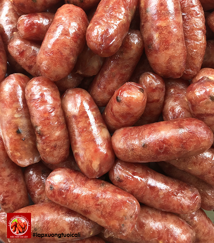 [HCM]lạp xưởng tươi cai lậy 80% nạc - 500gr