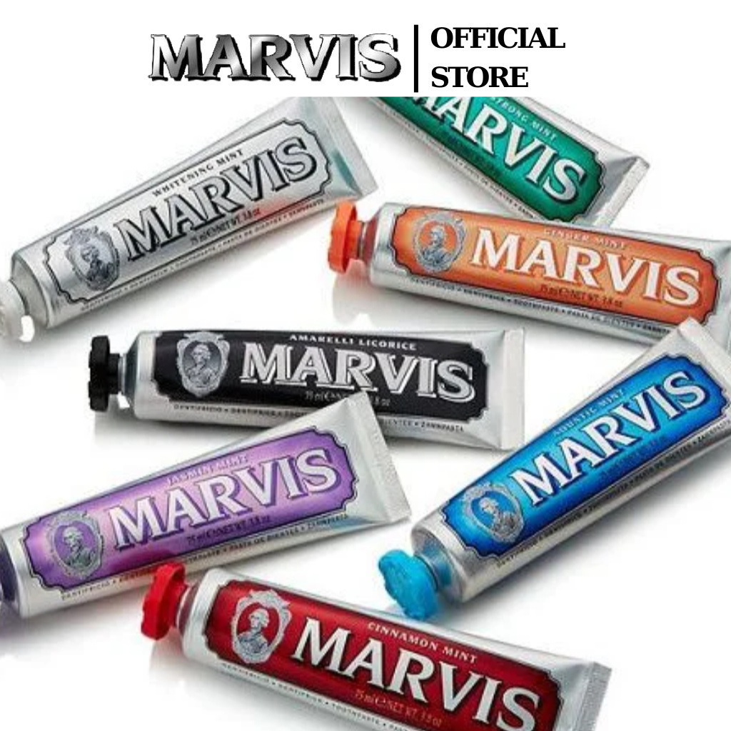 Kem đánh răng marvis set 7 tuýp 25ml 7 flavour pack 25ml - marvis
