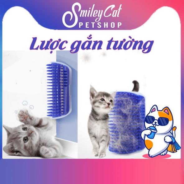 Lược Chải Lông - Lược chải Massage gắn tường cho mèo