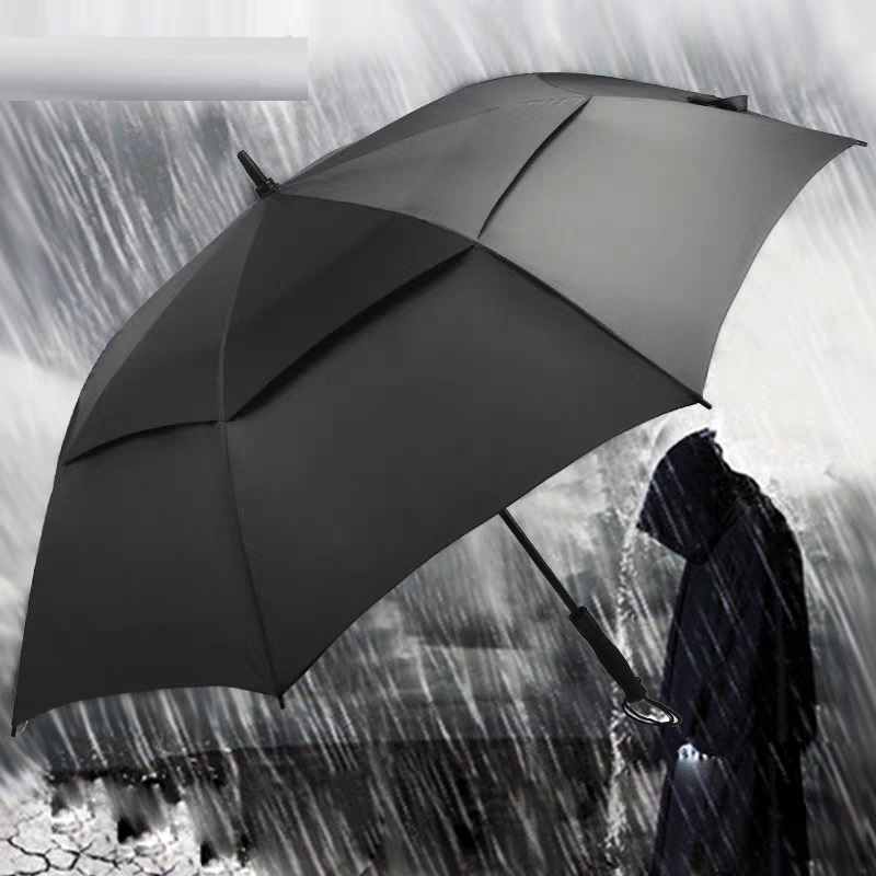 Ô Golf 2 Tầng Kalila đường kính 150cm. Ô dù cán thẳng chống lật, ô che mưa che nắng chống tia UV