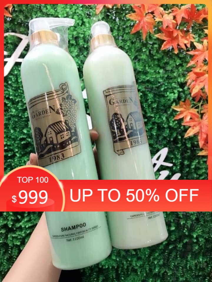 Cặp dầu gội/xả Garden From Germany 550ml