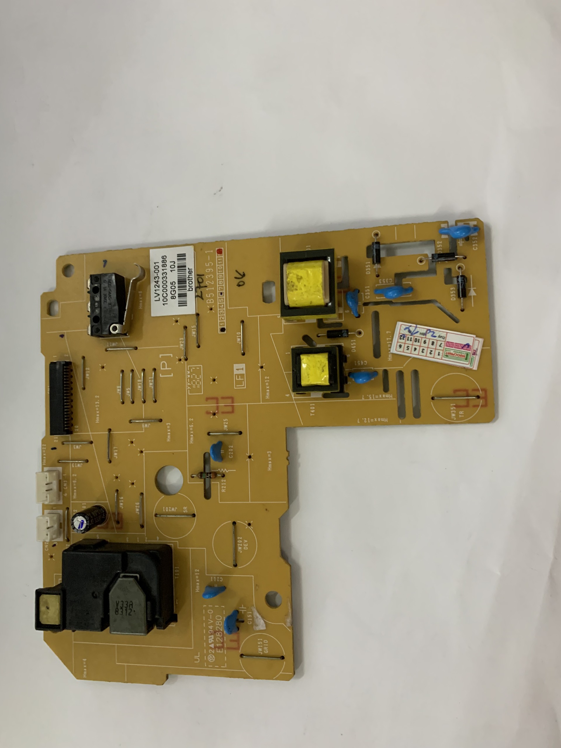 Main board cao áp brother 2701dw / 2701d bảo hành 03 tháng