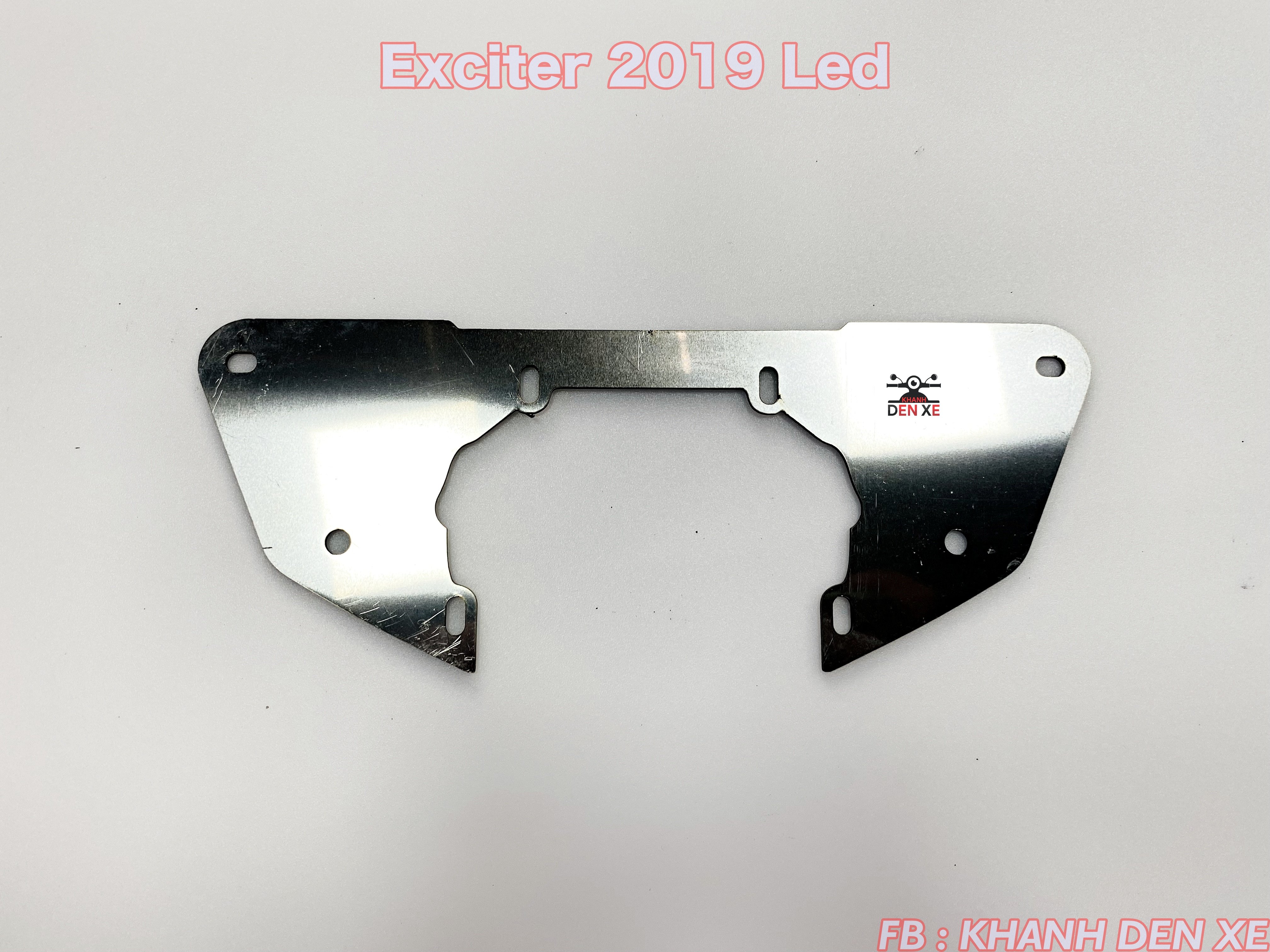 Pát inox độ bi cầu dành cho xe exciter 2019 led