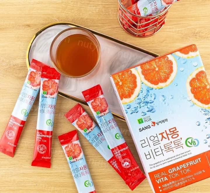 [HCM]Trà bưởi giảm cân VITA TOK TOK SANGA - hộp 30 gói