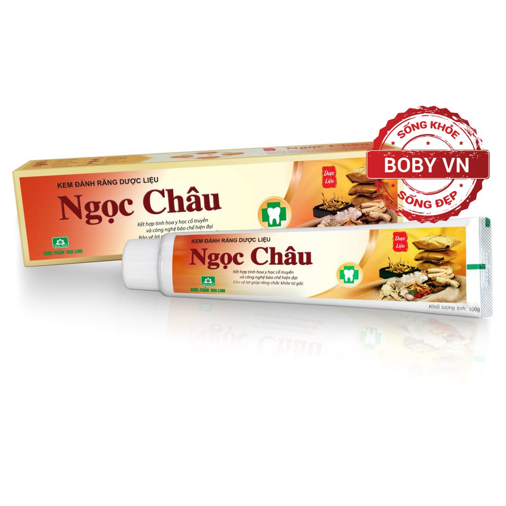 Kem đánh răng dược liệu ngọc châu 125g