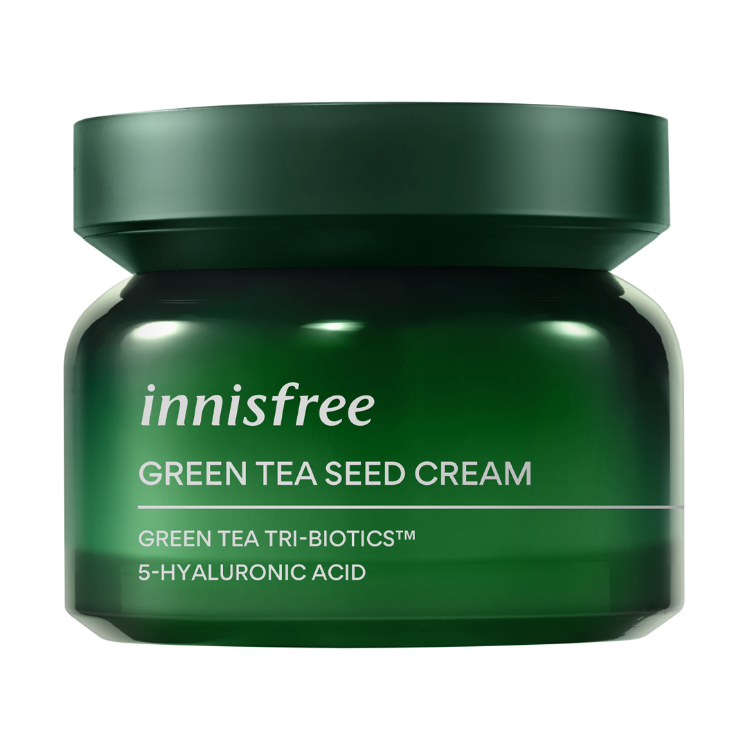[HCM]Kem Dưỡng Cấp Nước Phục Hồi Da Mụn Hạt Trà Xanh INNISFREE Green Tea Seed Cream