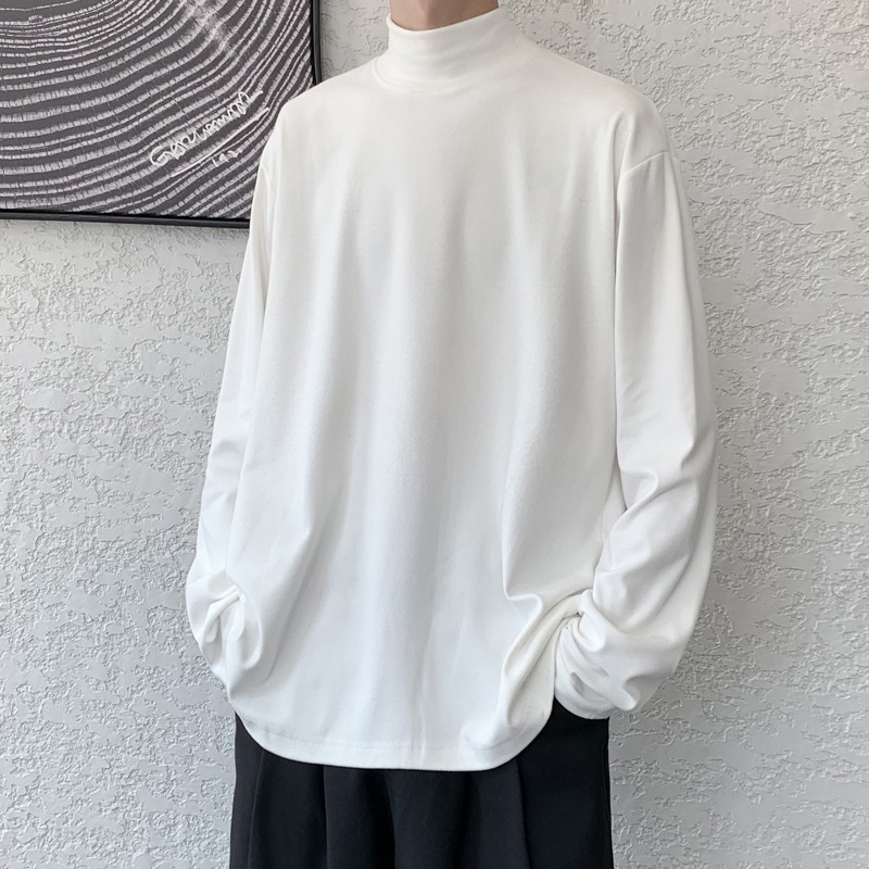 Áo sweater nam form rộng hàn quốc, áo thun nam thu đông phong cách Hàn Quốc mã AT-003