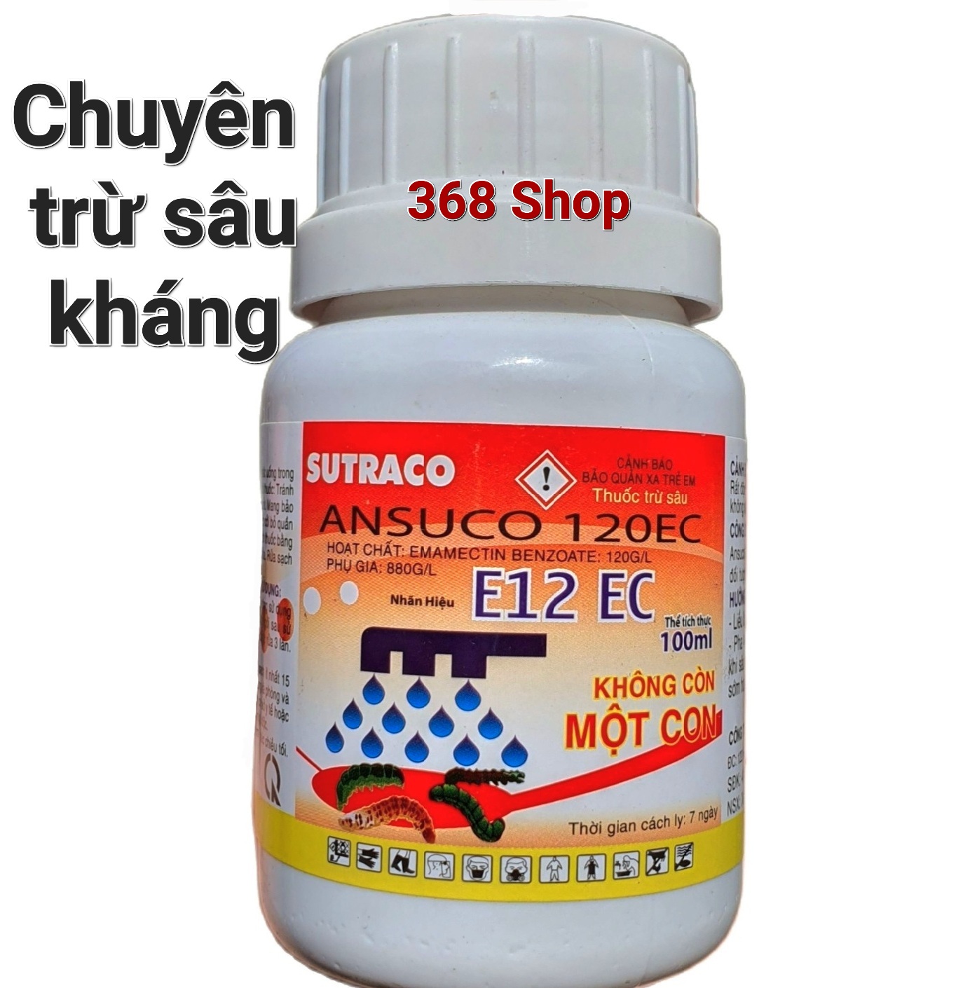 Chuyên gia sâu kháng 💎 không còn 1 con e12 thuốc trừ sâu sutraco ansuco 120sc💖
