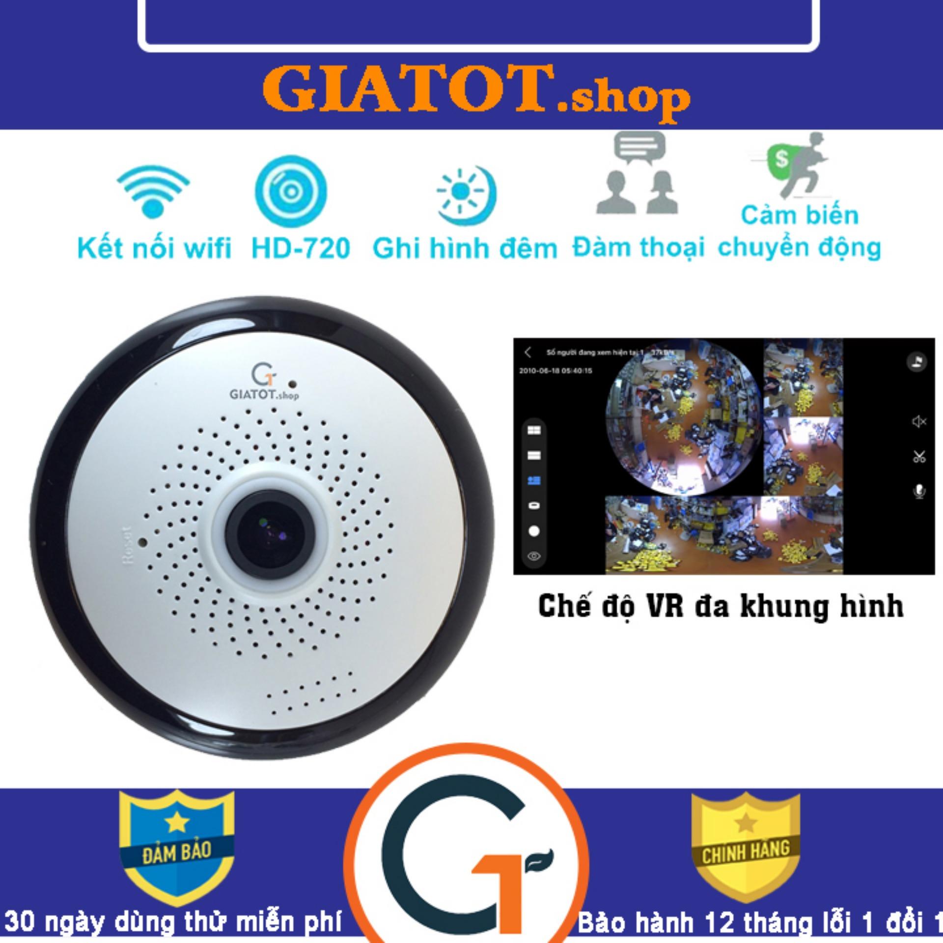 Camera wifi hd-360 panoramic ipc-3602 cao cấp