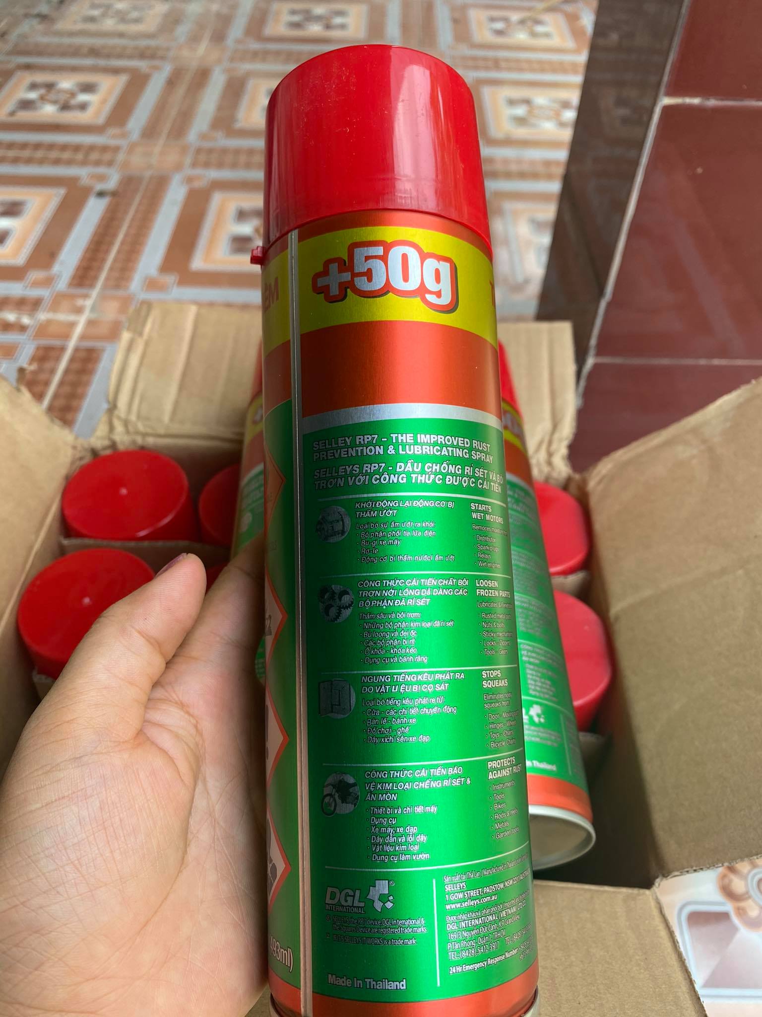 SỈ = LẺ BÌNH XỊT,CHAI XỊT (LỌ) RP7 XỊT CHỐNG RỈ SÉT 350g