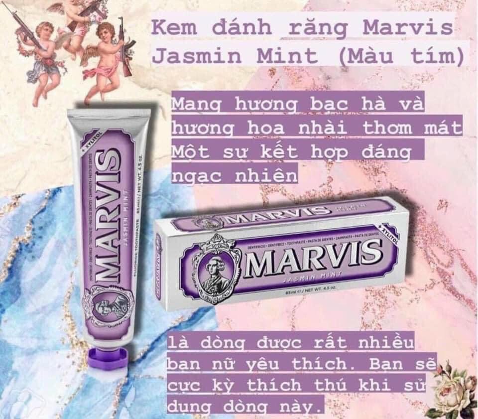 Kem đánh răng cao cấp marvis ý - 85ml - new 2023