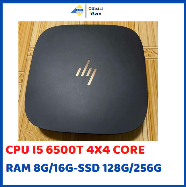 Máy tính mini pc hp edite slice /i5 6500t máy tính bộ nhỏ gọn văn phòng/xuất hình type c