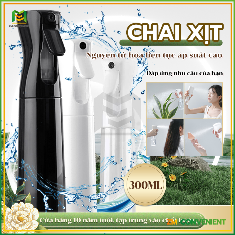 Bình xịt phun sương áp suất cao,Bình Xịt Phun Sương Siêu Mịn,300mlÁp Suất Cao Tiện Dụng,đa năng chuyên