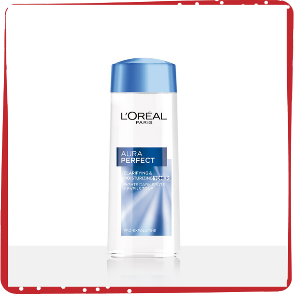 Nước hoa hồng se khít lỗ chân lông và trắng mịn da L'Oreal Paris Aura Perfect 200ml
