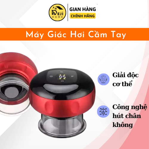 Máy massage giác hơi 6 tốc độ không dây cầm tay massage, giúp giảm đau, mệt mỏi, lưu thông khí huyết , giảm đau cơ, giảm mỡ thừa