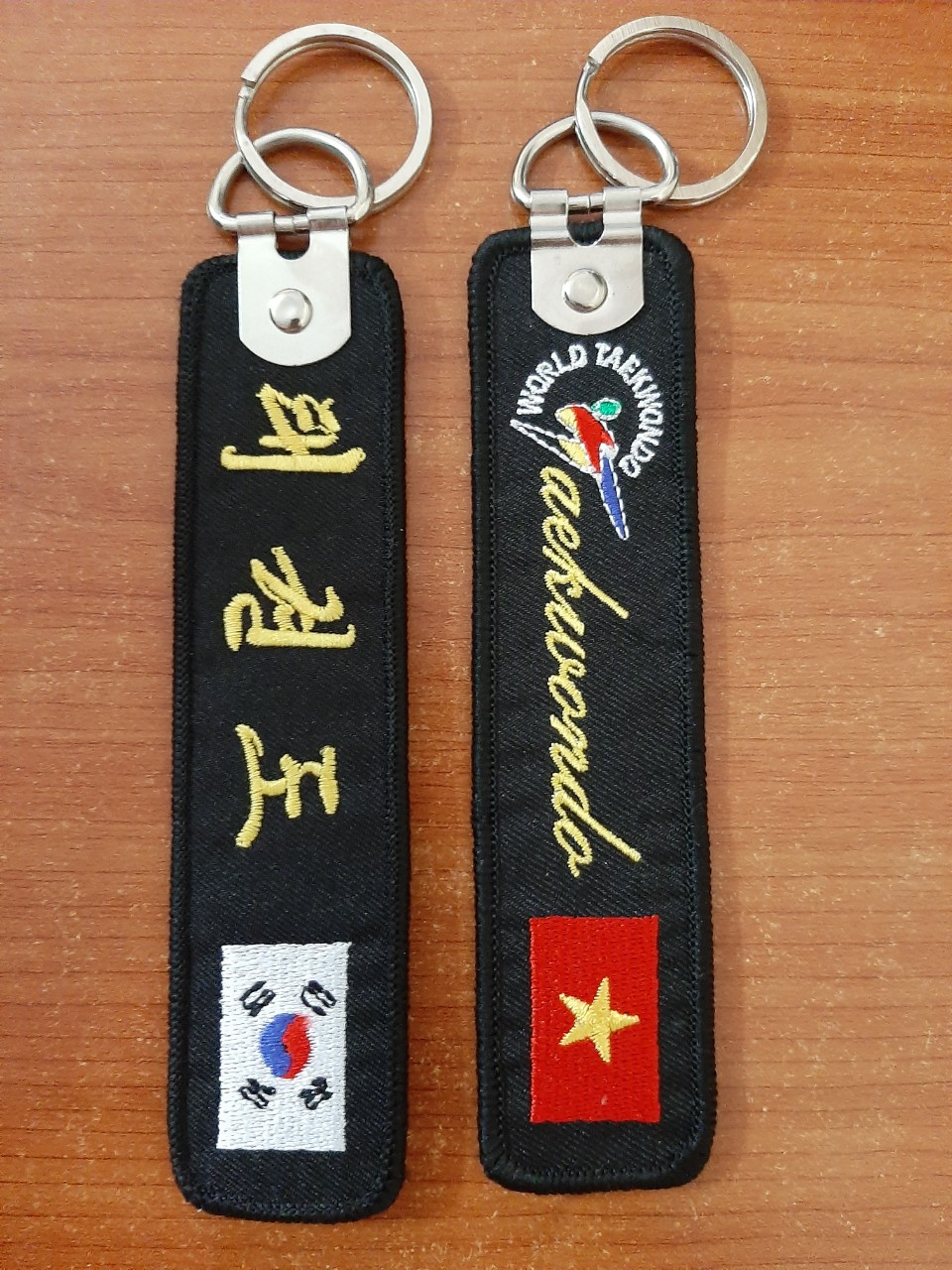 [HCM]Móc khóa Thêu  Taekwondo  Đẹp