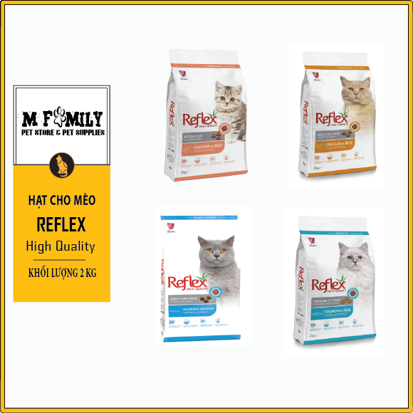Hạt Cho Mèo Reflex 2kg | Hạt Reflex cho mèo giá rẻ