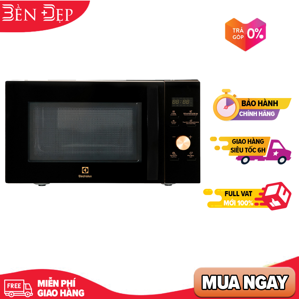 Lò vi sóng electrolux emc25d59eb 25 lít - hàng chính hãng