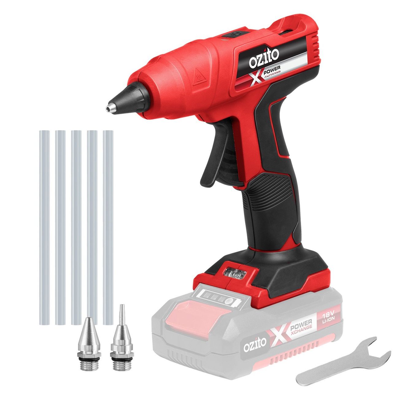 Thân máy bắn keo cầm tay ozito 18v pxggs-011