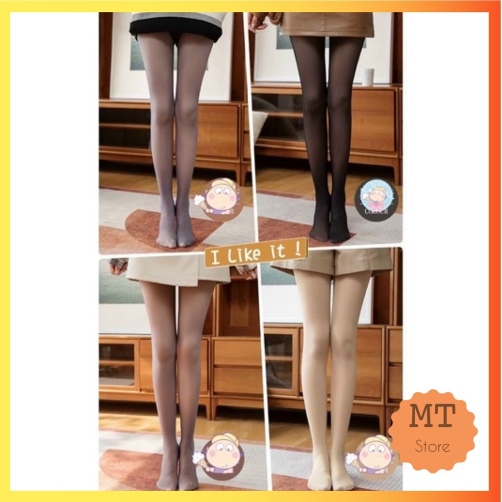 Quần tất 3D SK 4 màu đen , khói , da , cà phê tông màu siêu đẹp cao cấp