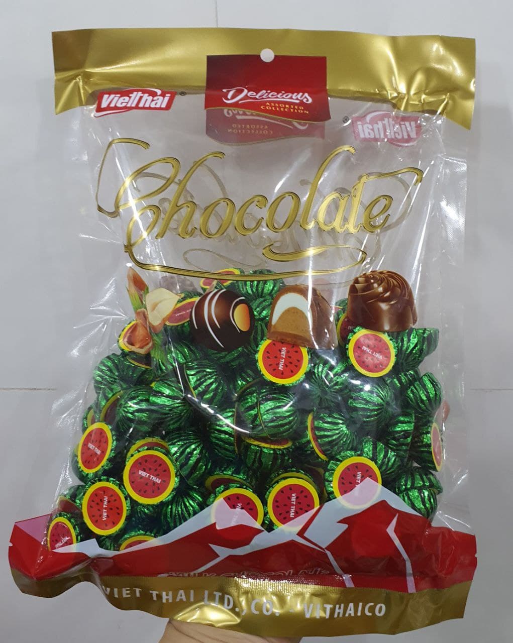 Kẹo socola dưa dấu việt thái túi 1kg