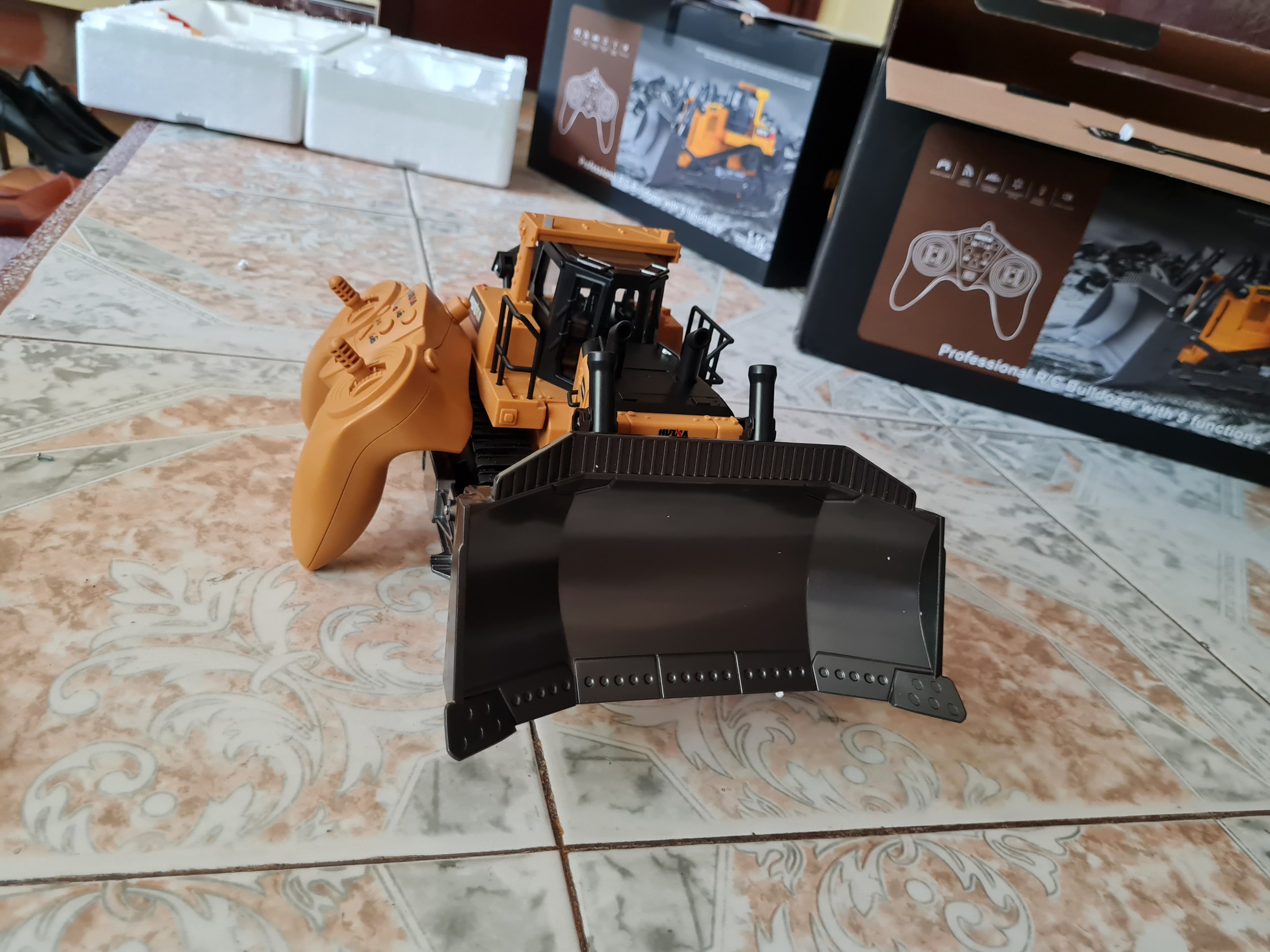 XE MÁY ỦI HUINA 1554, MẪU ỦI MỚI NHẤT CỦA HÃNG HUINA TOYS