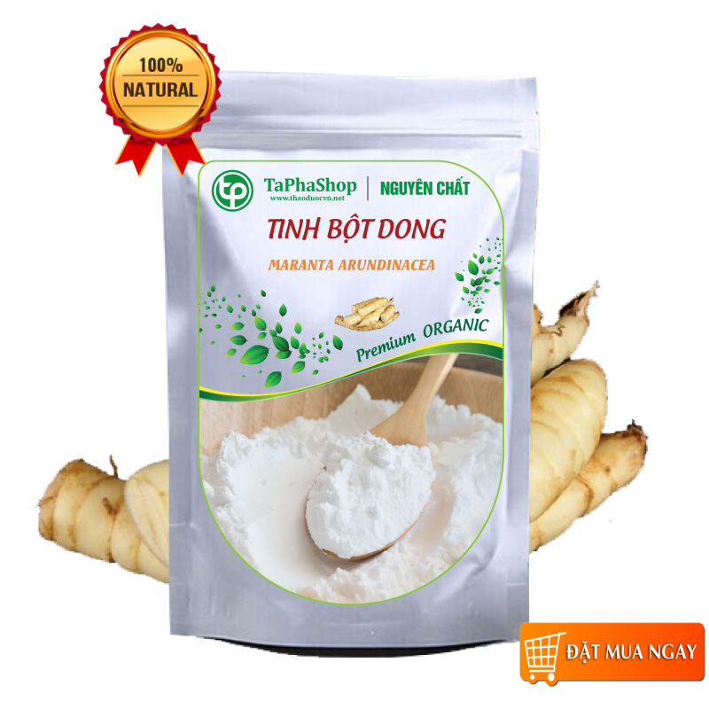 Tinh bột củ dong nguyên chất 100g