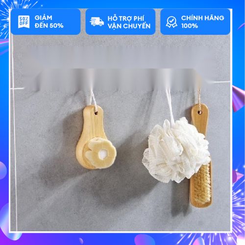 Móc dán tường siêu dính chịu lực treo đồ wooden house, móc treo tường siêu dính chịu lực treo đồ