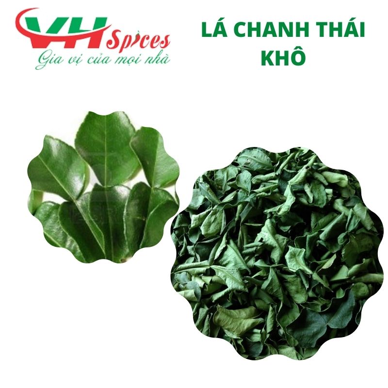 Lá Chanh Thái sấy khô Nguyên Lá Việt Hiệp gói 250g