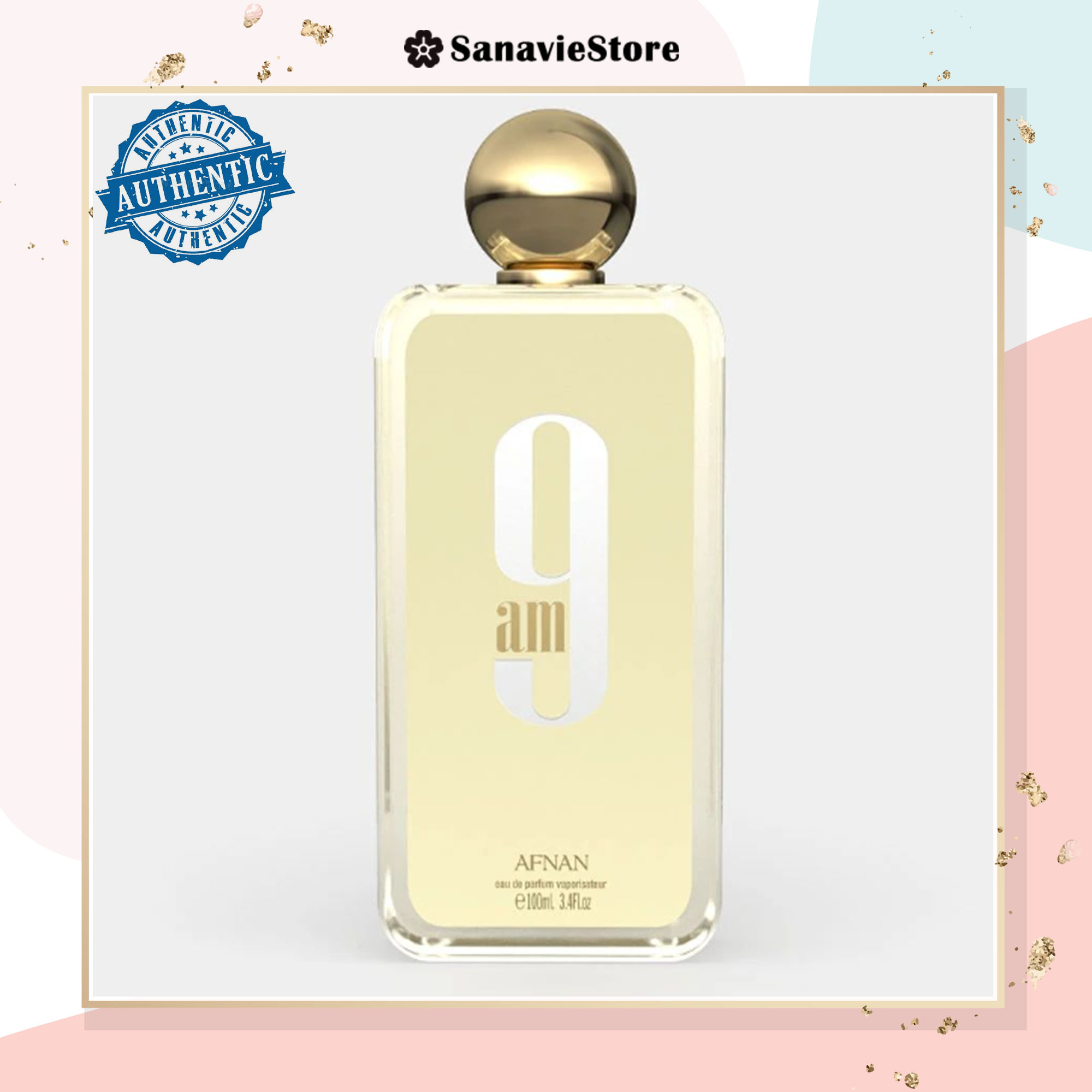 Nước Hoa Unisex Afnan 9AM EDP, Mẫu Thử Nước Hoa Nam, Nữ Mẫu Thử 2ml, 5ml, 10ml, Afnan 9AM Chính Hãng