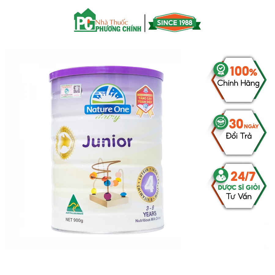 Sữa Nature One Số 4 Junior - Giúp Trẻ Phát Triển Toàn Diện, Cho Trẻ Từ 3