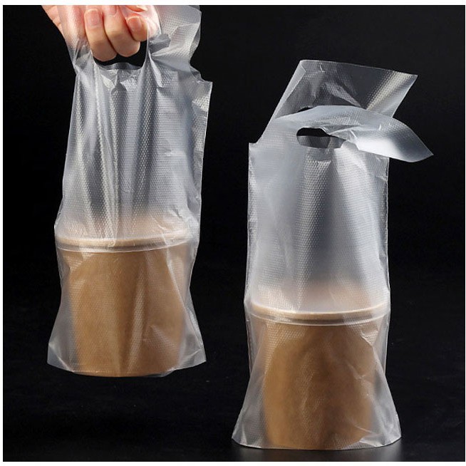 100G Tui 1 Ngăn Đựng 1 Ly Trà Sữa - Plastic Bag