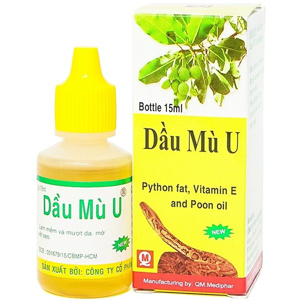 Dầu mù u mở trăn
