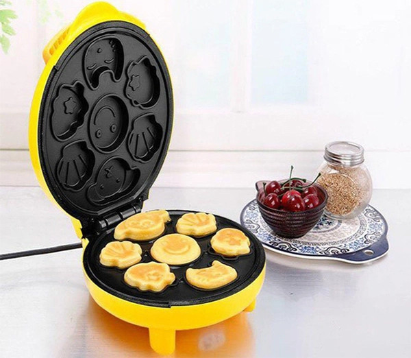 Máy làm bánh magicbullet hình thú với khuôn bánh chống dính tốt - máy nướng bánh công suất lớn 1000w sử dụng dễ dàng - máy làm bánh loại tốt tại nhà an toàn cho mẹ và bé