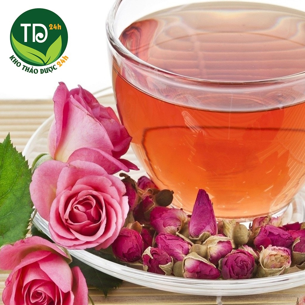 [500 gram] trà hoa hồng đà lạt nguyên chất 100 kho thảo dược 24h 9