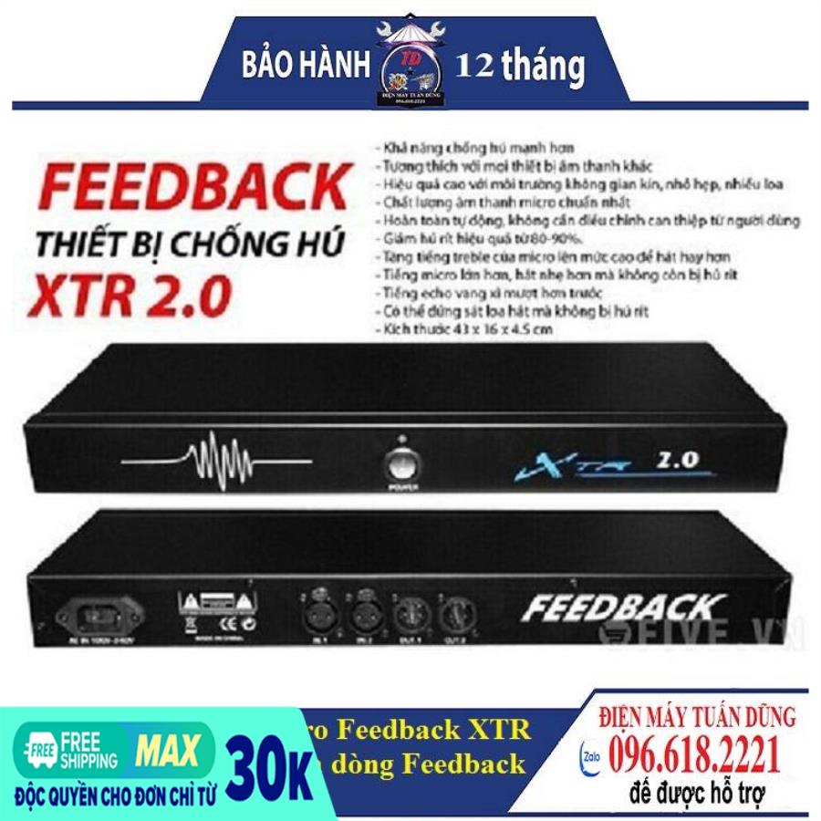 Thiết bị chống hú micro karaoke feedback xtr 2.0- hát cực hay, không bể tiếng bảo hành 1 năm